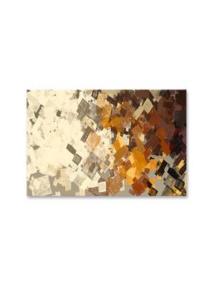 999Store  Abstract Morden Art Framed Canvas Painting  (Cnvas_24X36 Inch _Brown) 1