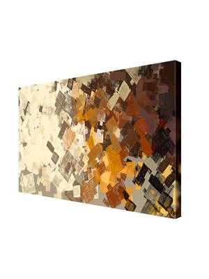 999Store  Abstract Morden Art Framed Canvas Painting  (Cnvas_24X36 Inch _Brown) 2