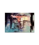 999Store  Abstract Multi Framed Canvas Painting  (Cnvas_24X36 Inch _Brown)