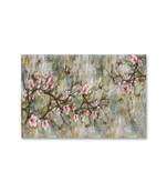 999Store  Flowers And Tree Morden Art Framed Canvas Painting  (Cnvas_24X36 Inch _Grey)