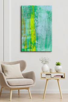 999Store    Green Canvas home_decor paintings