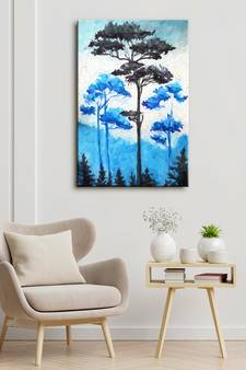999Store    Blue Canvas home_decor paintings
