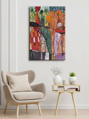999Store    Brown Canvas home_decor paintings 1