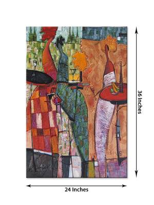 999Store    Brown Canvas home_decor paintings 5