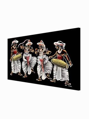 999Store    Black Canvas home_decor paintings 3