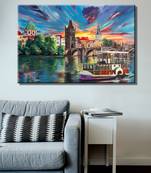 999Store    Blue Canvas home_decor paintings
