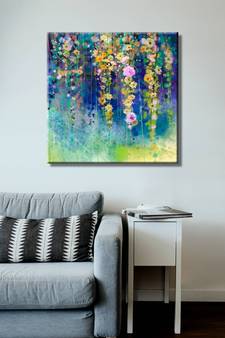 999Store    Green Canvas home_decor paintings