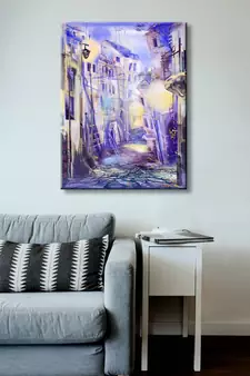 999Store    Blue Canvas home_decor paintings