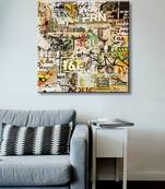 999Store    Brown Canvas home_decor paintings