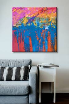 999Store    Red Canvas home_decor paintings