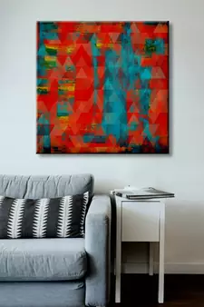 999Store    Red Canvas home_decor paintings