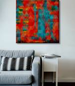 999Store    Red Canvas home_decor paintings