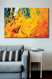 999Store    Yellow Canvas home_decor paintings