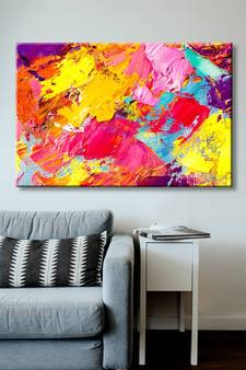 999Store    Yellow Canvas home_decor paintings