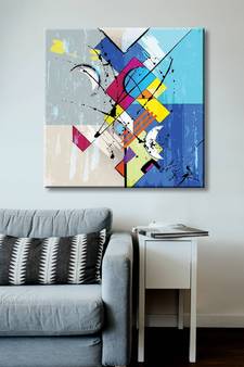 999Store    Multicolor Canvas home_decor paintings