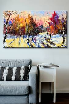 999Store    Brown Canvas home_decor paintings