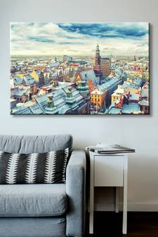 999Store    White Canvas home_decor paintings