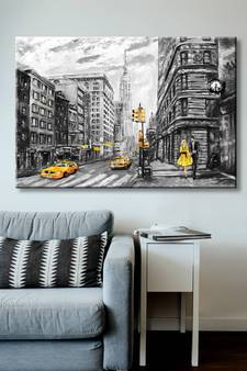 999Store    Black Canvas home_decor paintings
