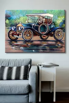 999Store    Brown Canvas home_decor paintings