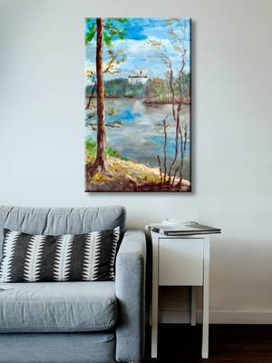 999Store    Brown Canvas home_decor paintings 1
