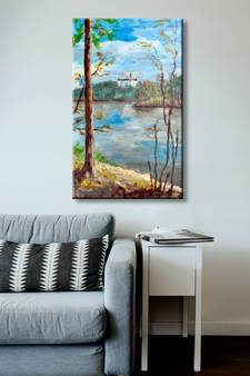 999Store    Brown Canvas home_decor paintings