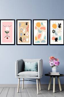 999Store    Multicolor Canvas home_decor paintings