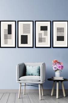 999Store    Black Canvas home_decor paintings