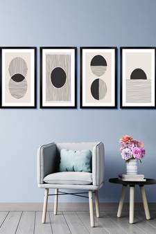 999Store    Black Canvas home_decor paintings
