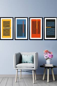 999Store    Multicolor Canvas home_decor paintings