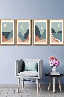 999Store    Multicolor Canvas home_decor paintings