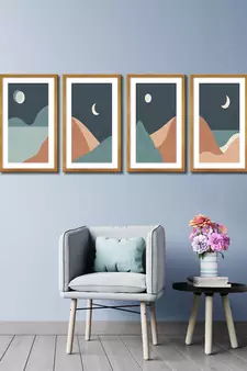 999Store    Multicolor Canvas home_decor paintings