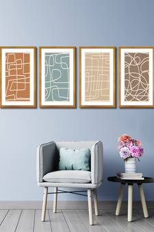 999Store    Multicolor Canvas home_decor paintings