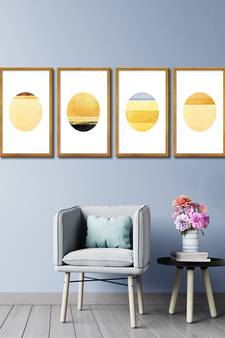 999Store    White Canvas home_decor paintings