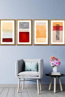 999Store    Multicolor Canvas home_decor paintings
