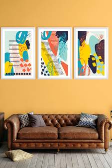 999Store    Multicolor Canvas home_decor paintings