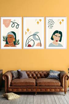 999Store    Brown Canvas home_decor paintings
