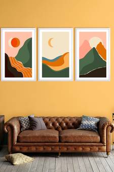 999Store    Brown Canvas home_decor paintings