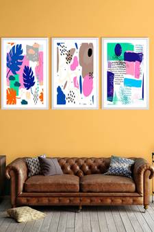 999Store    Multicolor Canvas home_decor paintings