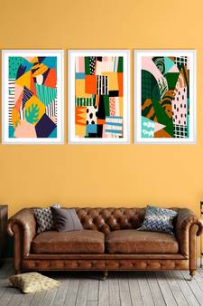 999Store    Multicolor Canvas home_decor paintings