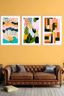 999Store    Multicolor Canvas home_decor paintings