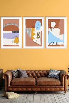 999Store    Brown Canvas home_decor paintings