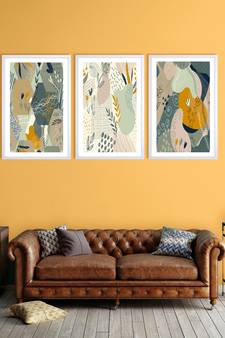 999Store    Brown Canvas home_decor paintings