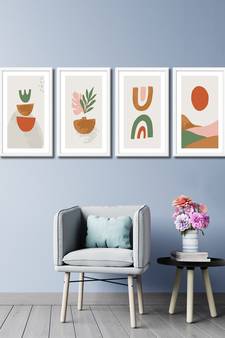 999Store    Multicolor Canvas home_decor paintings