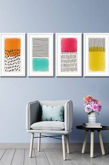 999Store    Multicolor Canvas home_decor paintings