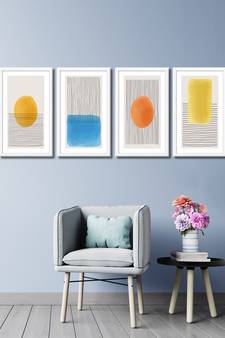 999Store    Multicolor Canvas home_decor paintings