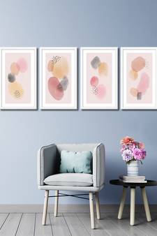 999Store    Pink Canvas home_decor paintings