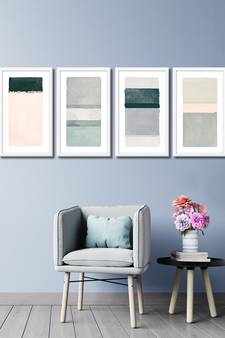 999Store    Multicolor Canvas home_decor paintings