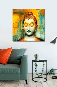 999Store    Yellow Canvas home_decor paintings