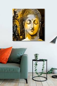 999Store    Yellow Canvas home_decor paintings