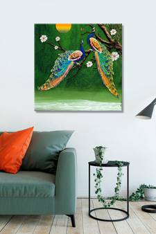 999Store    Green Canvas home_decor paintings